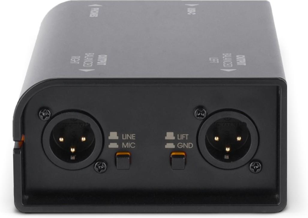 Palmer River Spree - Active Stereo USB-C Media DI Box - Andertons